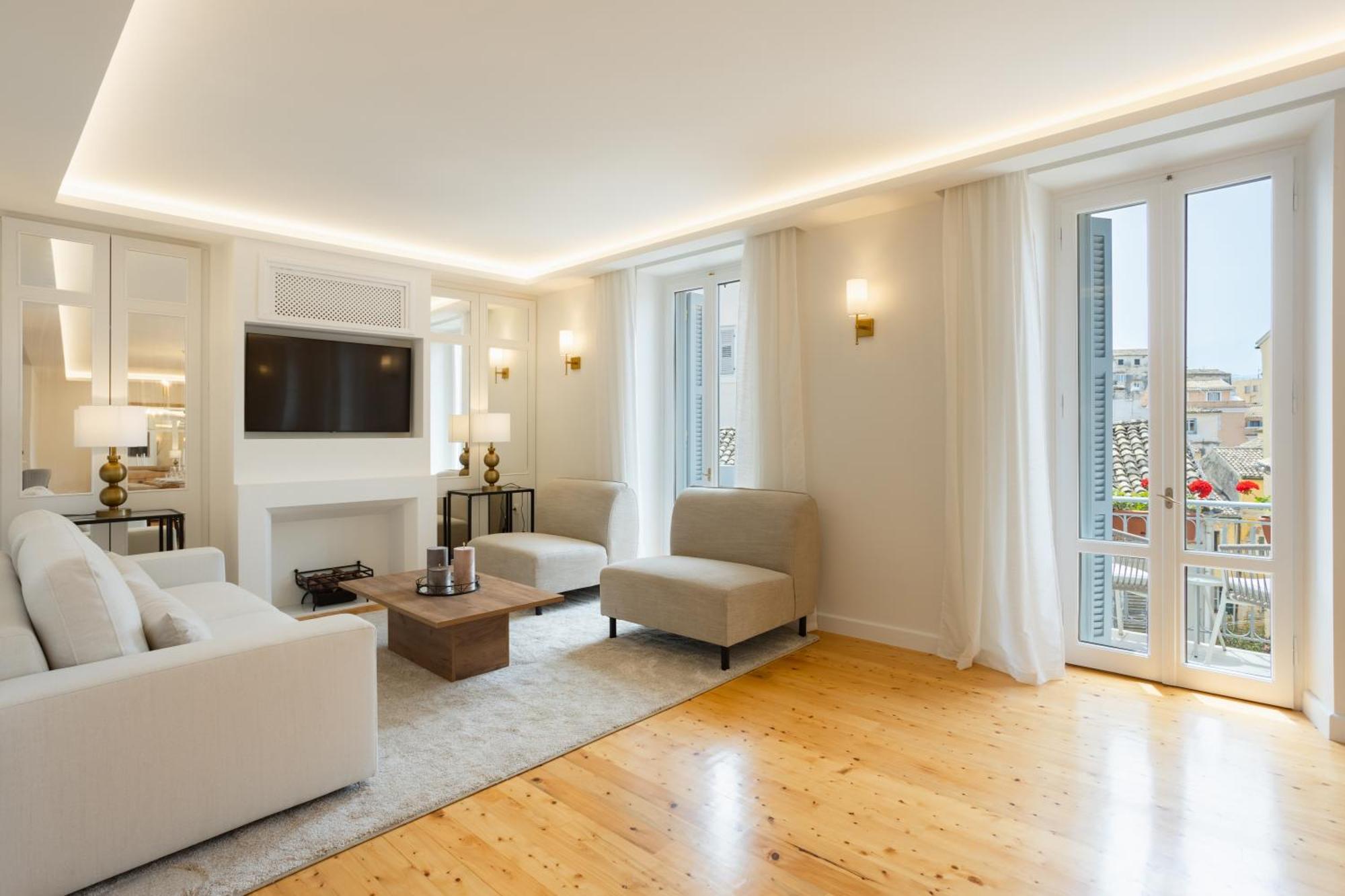 Agora Luxury Apartment By The Boyar Collection Corfu  Eksteriør bilde